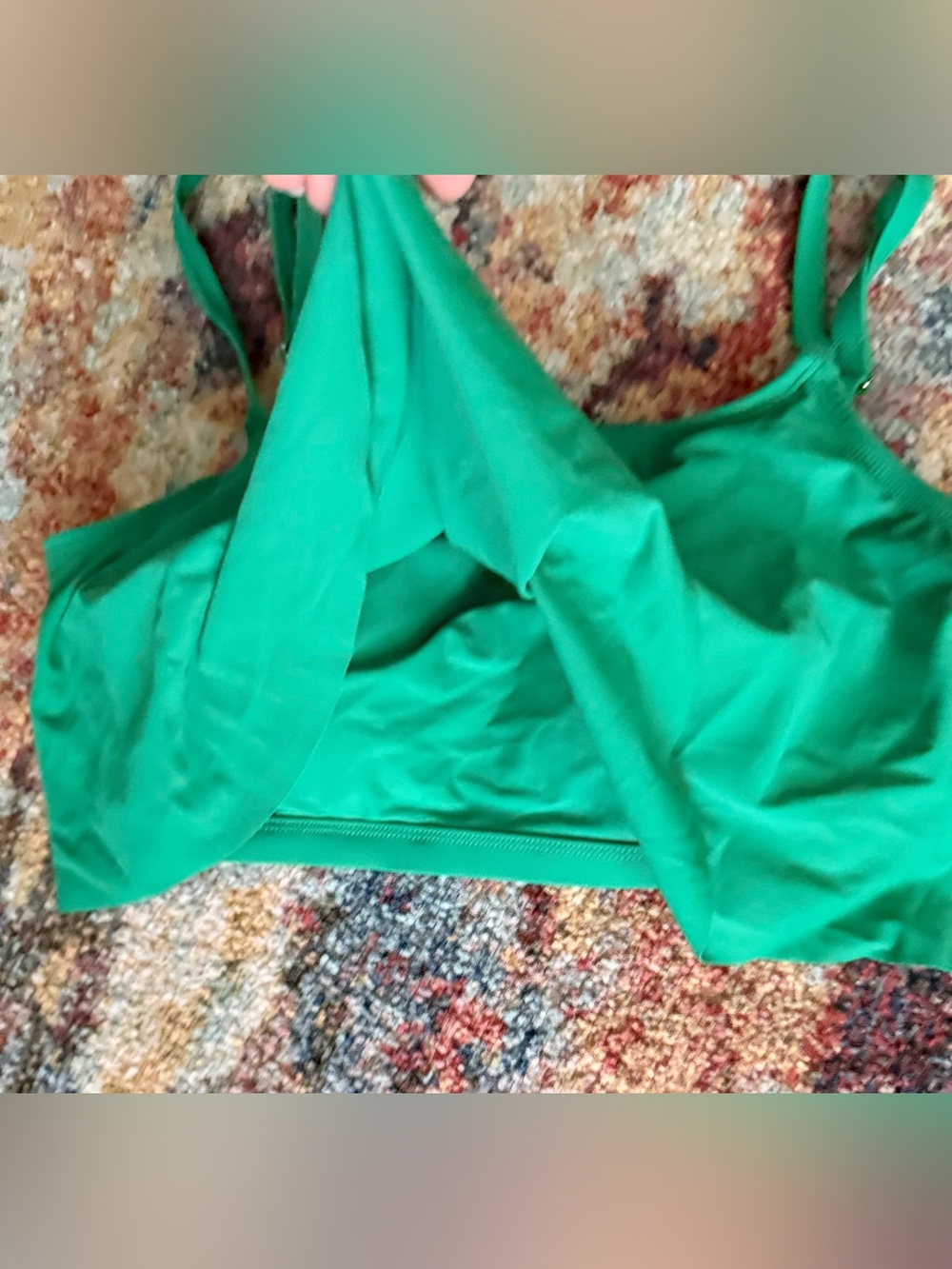 Flowy Ruffle Swim Bikini Top - Picture 9 of 11